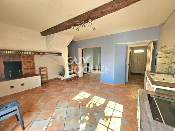 Maison de village Saint Marcel Sur Aude 125m2 avec remise