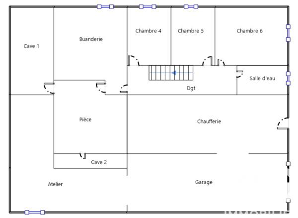 Maison à vendre 9 pièces 222 m² Saint-Jean-sur-Moivre