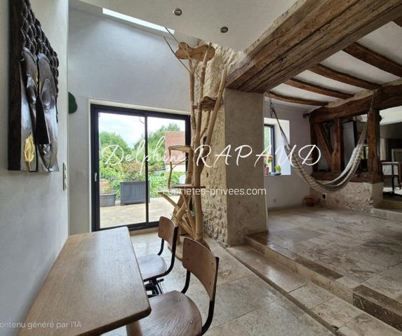 Longère rénovée avec goût , volumes généreux, dépendances, calme