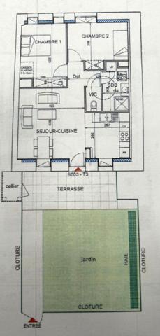 APPARTEMENT T3 NEUF LA MOTTE SERVOLEX