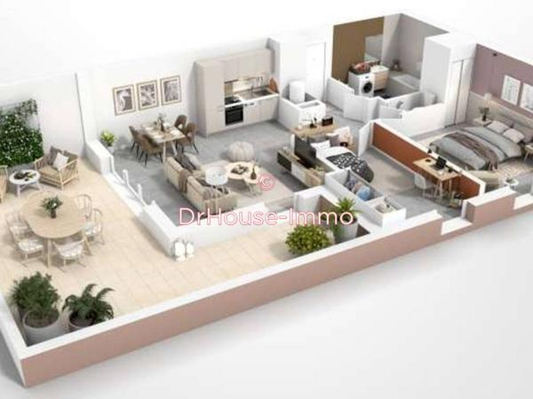 Appartement à vendre 3 pièces de 65 m²