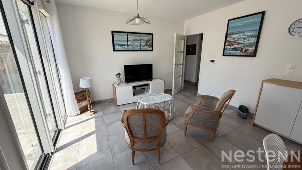 Quiberon - Appartement récent de 80 m² en rez-de-jardin