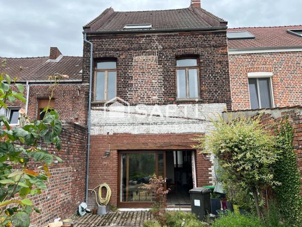 Maison de ville avec 3 chambres, jardin et garage
