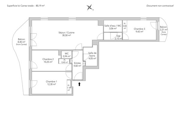 Appartement Neuilly-sur-Seine - Île de la Jatte