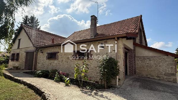 Élégante maison – Charme, volumes et verdure à Bruyères-et-Montbérault