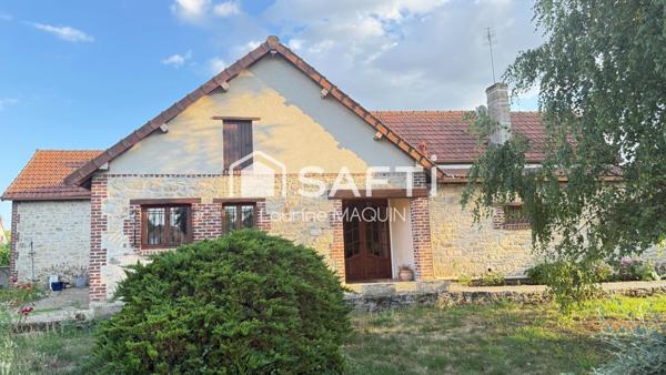 Élégante maison – Charme, volumes et verdure à Bruyères-et-Montbérault