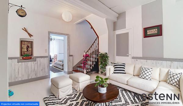 A Vendre Maison 4 Chambres, Garage et Cour Privative à Montesquieu Volvestre