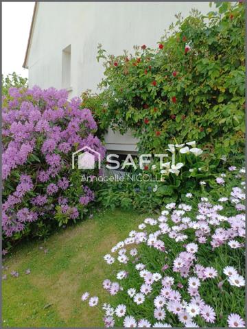 Maison familiale d'environ 119 m2, sur terrain arboré de 573 m2, situé dans un quartier résidentiel de Bayeux (14400)