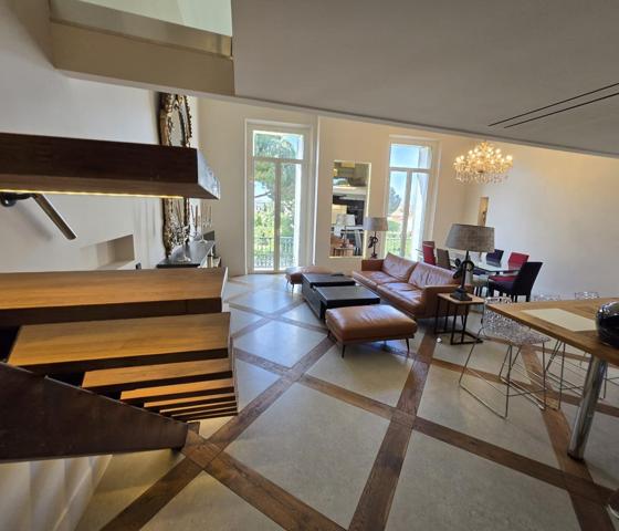 Cannes Alexandre III : Appartement Bourgeois rénové de 150 m2 dans superbe résidence avec parc