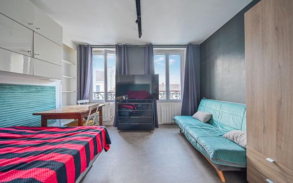 Appartement à vendre    1 pièce • 26,23 m2 Paris 20