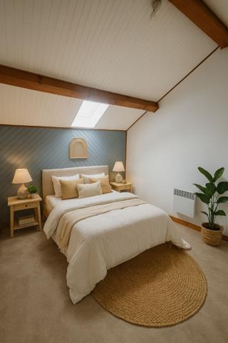 Maison St Ciers Champagne 2 chambres et 1 bureau