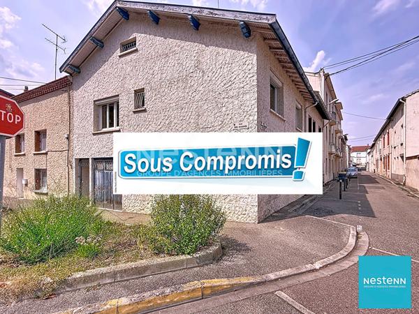 Centre de Feurs, proche du Parc maison à rénover de 104,87 m2 sur un terrain de 139 m2