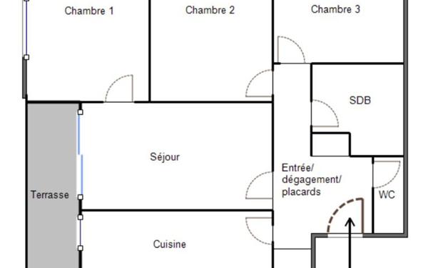 Appartement à vendre    4 pièces • 70,43 m2 Nice