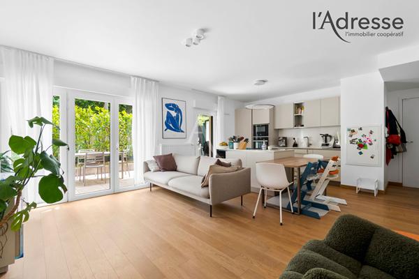 Appartement rez-de-jardin 66m²
