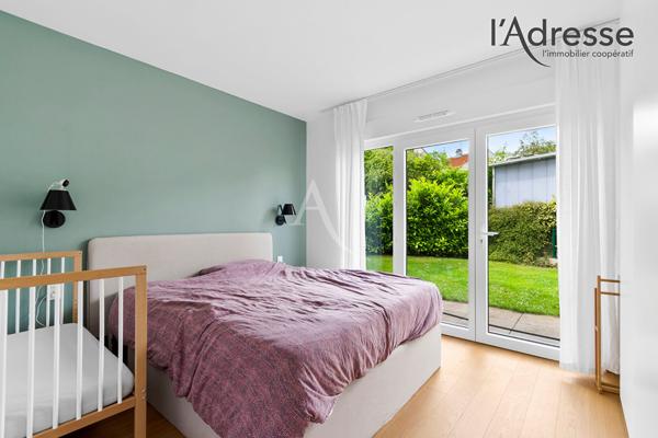 Appartement rez-de-jardin 66m²