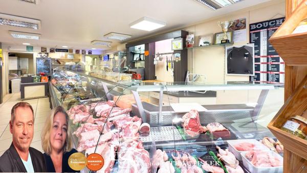 Boucherie-charcuterie-traiteur – Emplacement n°1 en plein cœur d’Alençon  (61)