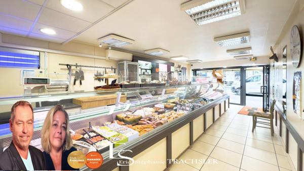 Boucherie-charcuterie-traiteur – Emplacement n°1 en plein cœur d’Alençon  (61)