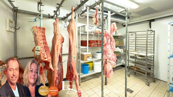 Boucherie-charcuterie-traiteur – Emplacement n°1 en plein cœur d’Alençon  (61)
