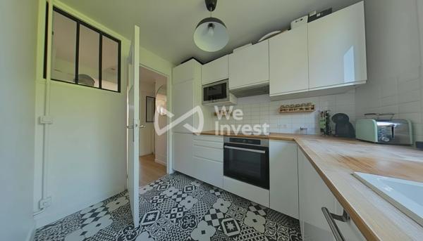 Appartement T4/5 familial lumineux – 3 chambres – Box  cave – Résidence verdoyante recherchée