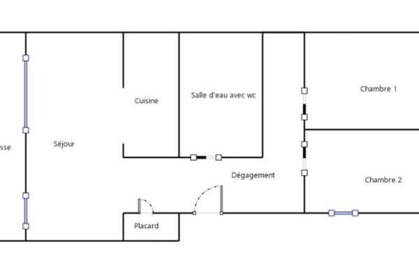Appartement à louer    3 pièces • 57,05 m2 Roquebrune-Cap-Martin