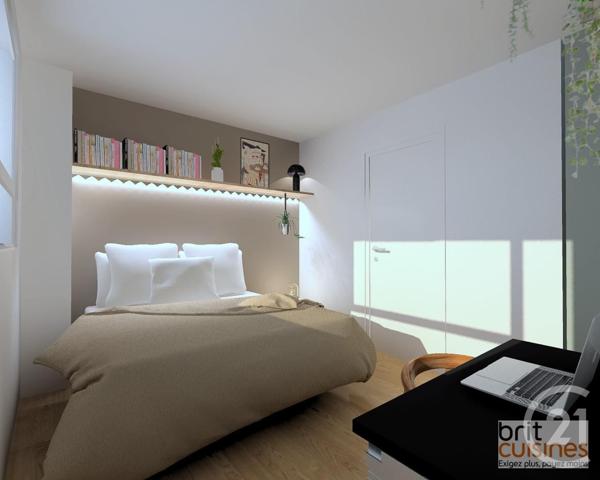 Appartement T1 à vendre  1 pièce - 34,50 m2 BREST - 29