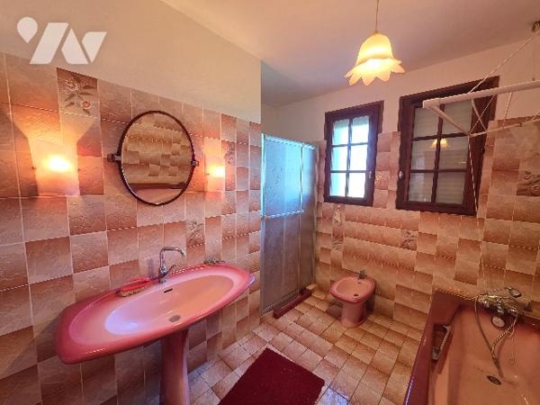 GRANDE MAISON avec dépendance et terrain.