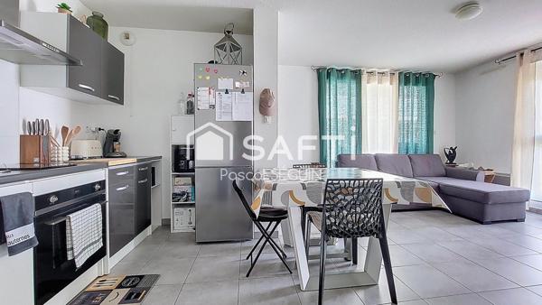 APPARTEMENT 2 PIECES - 43 M²  + TERRASSE + PARKING EXT.