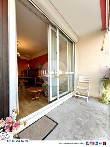 Chalon-sur-Saône (71100) Appartement T4 | 75 m² | Balcon, garage fermé et cave