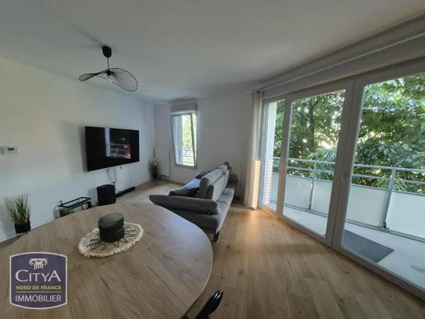 Appartement à louer 2 pièces 46.11m² Valenciennes (59300)