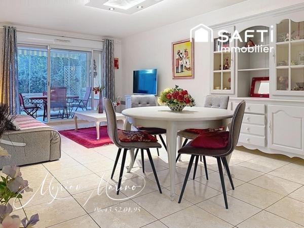 Saint-Aygulf centre – Appartement 3 pièces 73 m² climatisé- terrasse -  piscine.