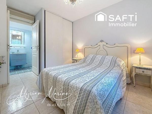 Saint-Aygulf centre – Appartement 3 pièces 73 m² climatisé- terrasse -  piscine.