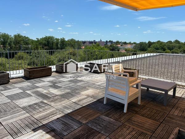 Dernier étage avec terrasse exceptionnelle de 48 m²