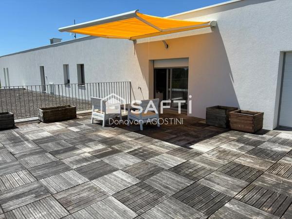 Dernier étage avec terrasse exceptionnelle de 48 m²