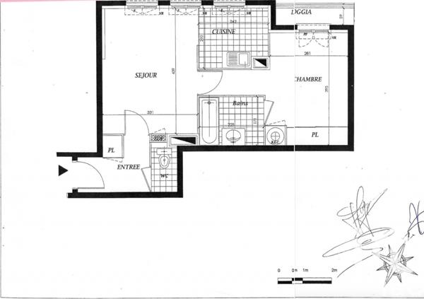 Appartement à vendre 2 pièces 41 m² Les Pavillons-sous-Bois