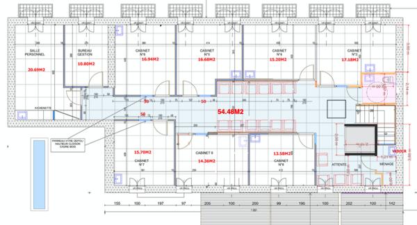 Local Commercial 16 pièces - 480 m²