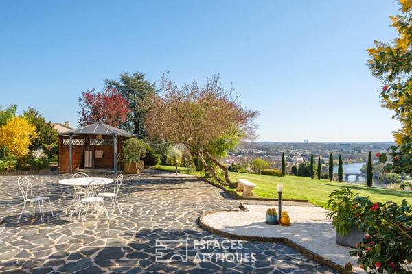 Somptueuse villa à la vue imprenable sur la Vienne