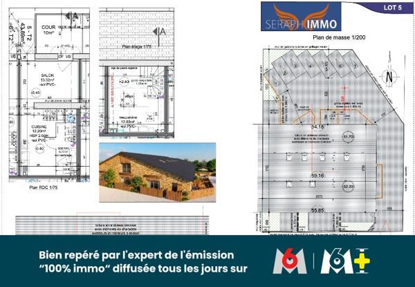 Maison 43.89 m² à Les Achards