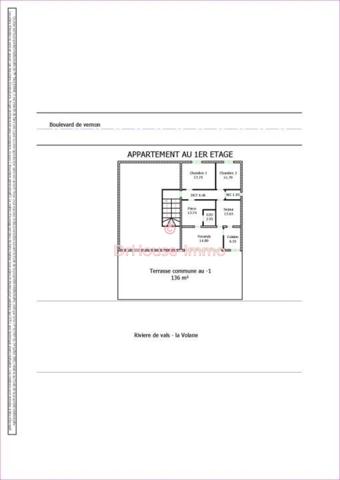 Appartement à vendre 4 pièces de 81 m²