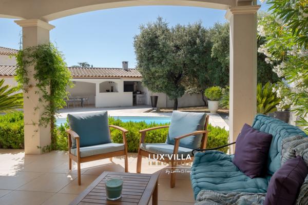 Castries (34160) Villa de plain-pied dans un havre de paix au cœur d’un village prisé à l’est de Montpellier