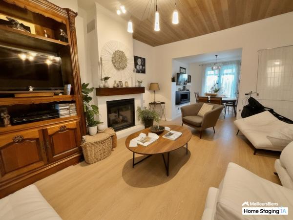 maison 3 chambres, garage et terrain 260 m2