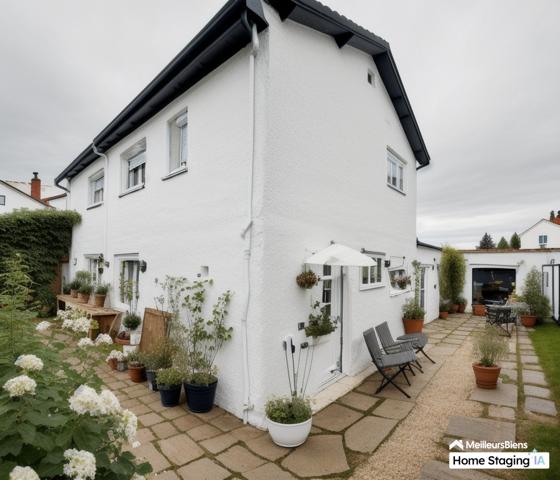 maison 3 chambres, garage et terrain 260 m2