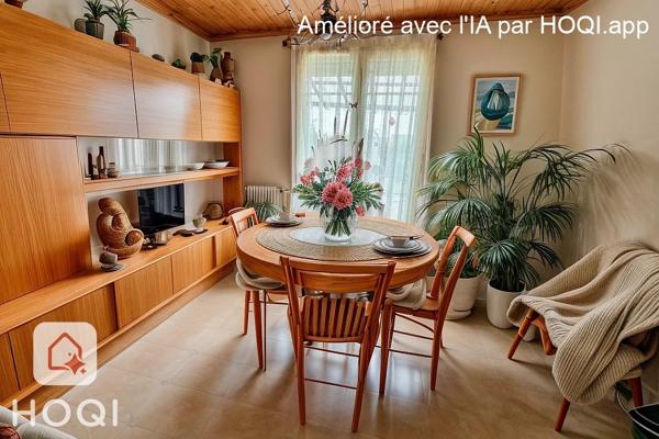 maison 3 chambres, garage et terrain 260 m2