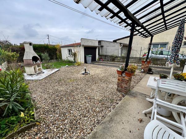 maison 3 chambres, garage et terrain 260 m2