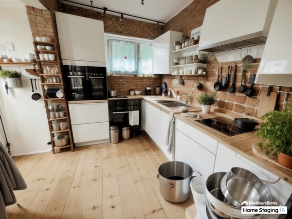 maison 3 chambres, garage et terrain 260 m2