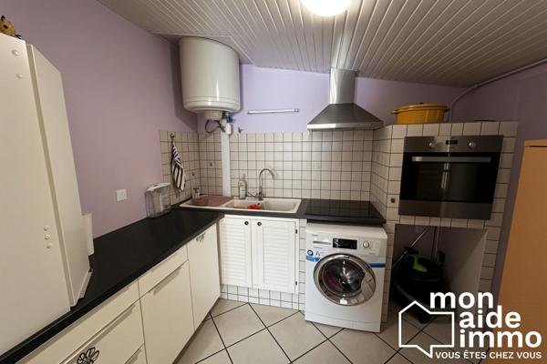 Maison T2 plain-pied avec exterieur