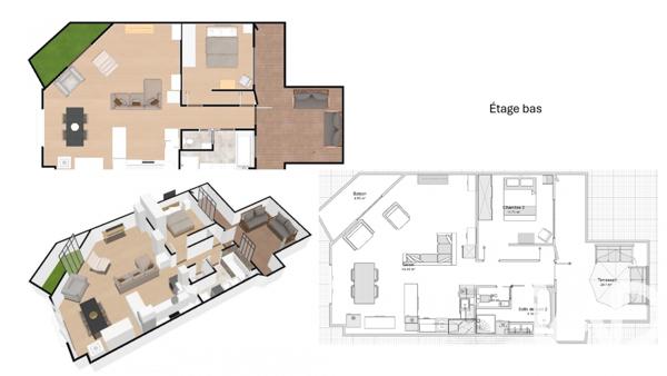 Appartement à vendre 4 pièces 86,05 m² Issy-les-Moulineaux