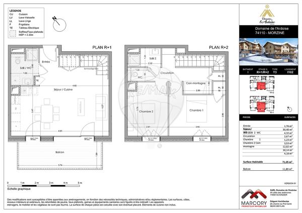 Appartement  en vente - Haute-Savoie - 74