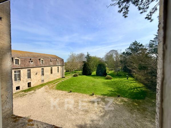 Château du XVIIe IMH parc de 1.16ha - Côte de Nacre - plage à pied