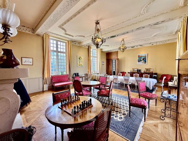 Château du XVIIe IMH parc de 1.16ha - Côte de Nacre - plage à pied