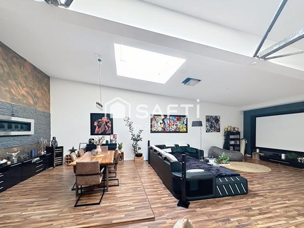 Loft lumineux de 200 m² à Hégenheim – volumes et charme atypique